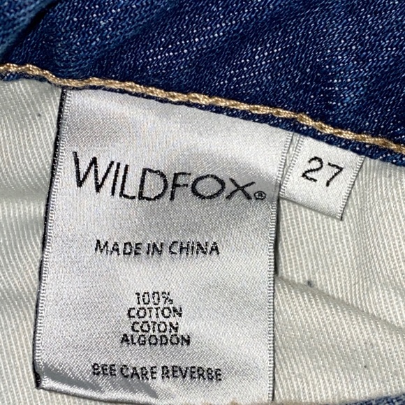 Wildfox cropped paint splatter distressed jeans - Picture 13 of 15